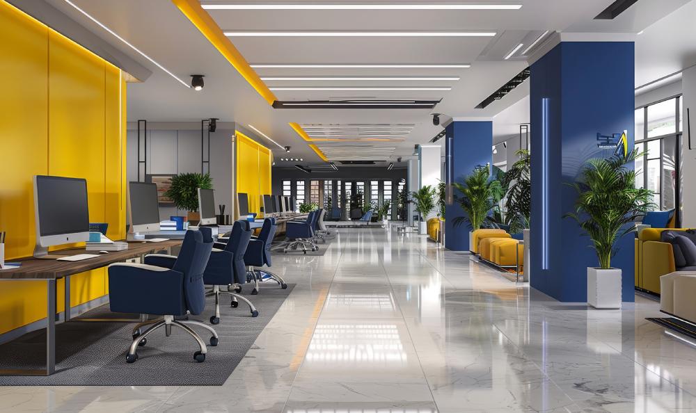 The Modern Canvas of Corporate Interior Design - Cactus Art